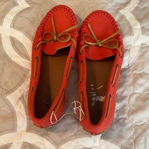 NWT size 8 Lucky brand boat shoes